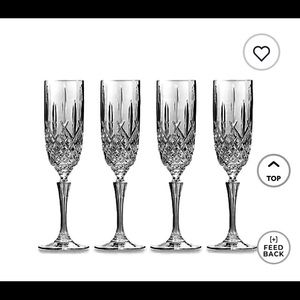 Waterford, Marquis, Markham Champagne flutes, Set  of 4